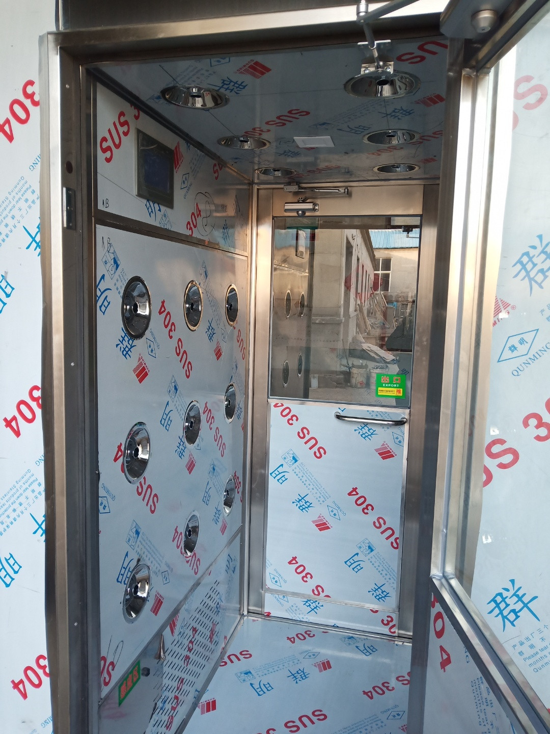 單人單吹不銹鋼風(fēng)淋室有哪幾種規(guī)格?